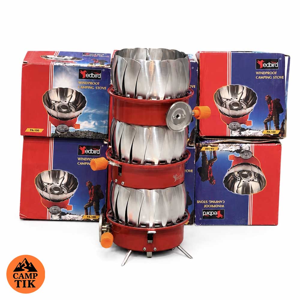 Camping stove with blades (3) اجاق گاز پرهدار کمپینگ