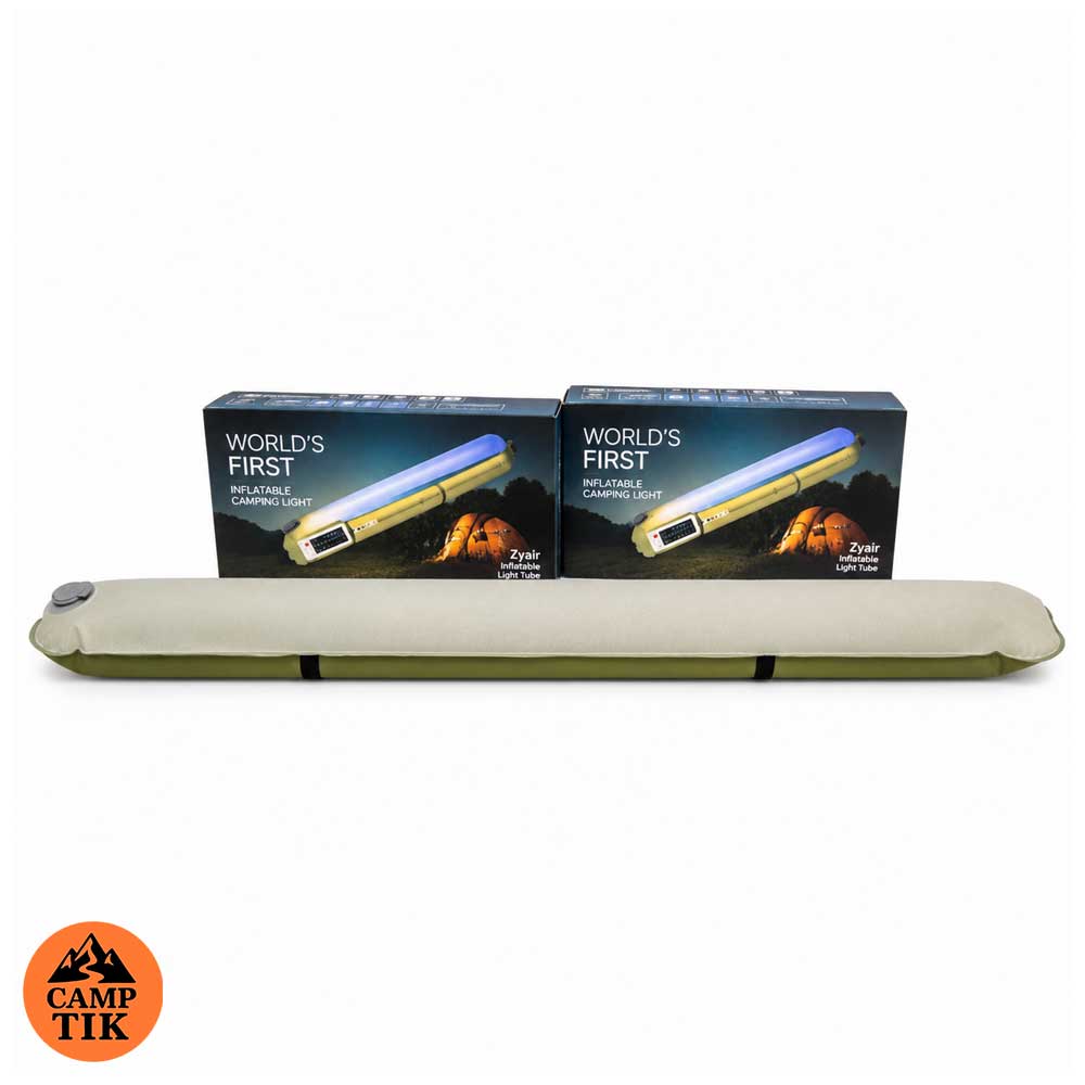 Folding camping lantern (4) لامپ بادی تاشو کمپینگ (Inflatable Camping Light) - تصویر 1