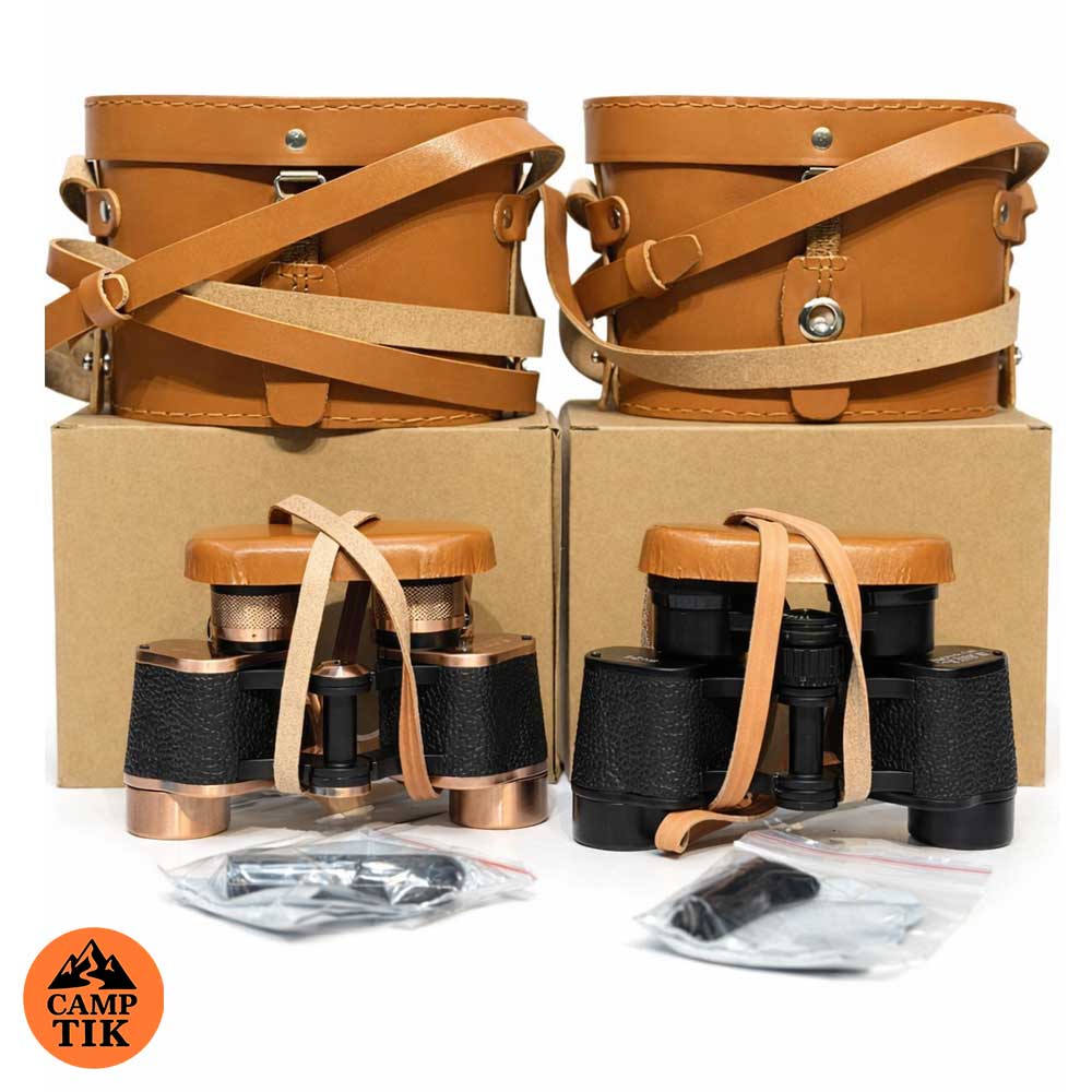 German binoculars (6) دوربین دوچشمی آلمانی | اپرا مدل 6×24 به همراه کیف چرمی - تصویر 1