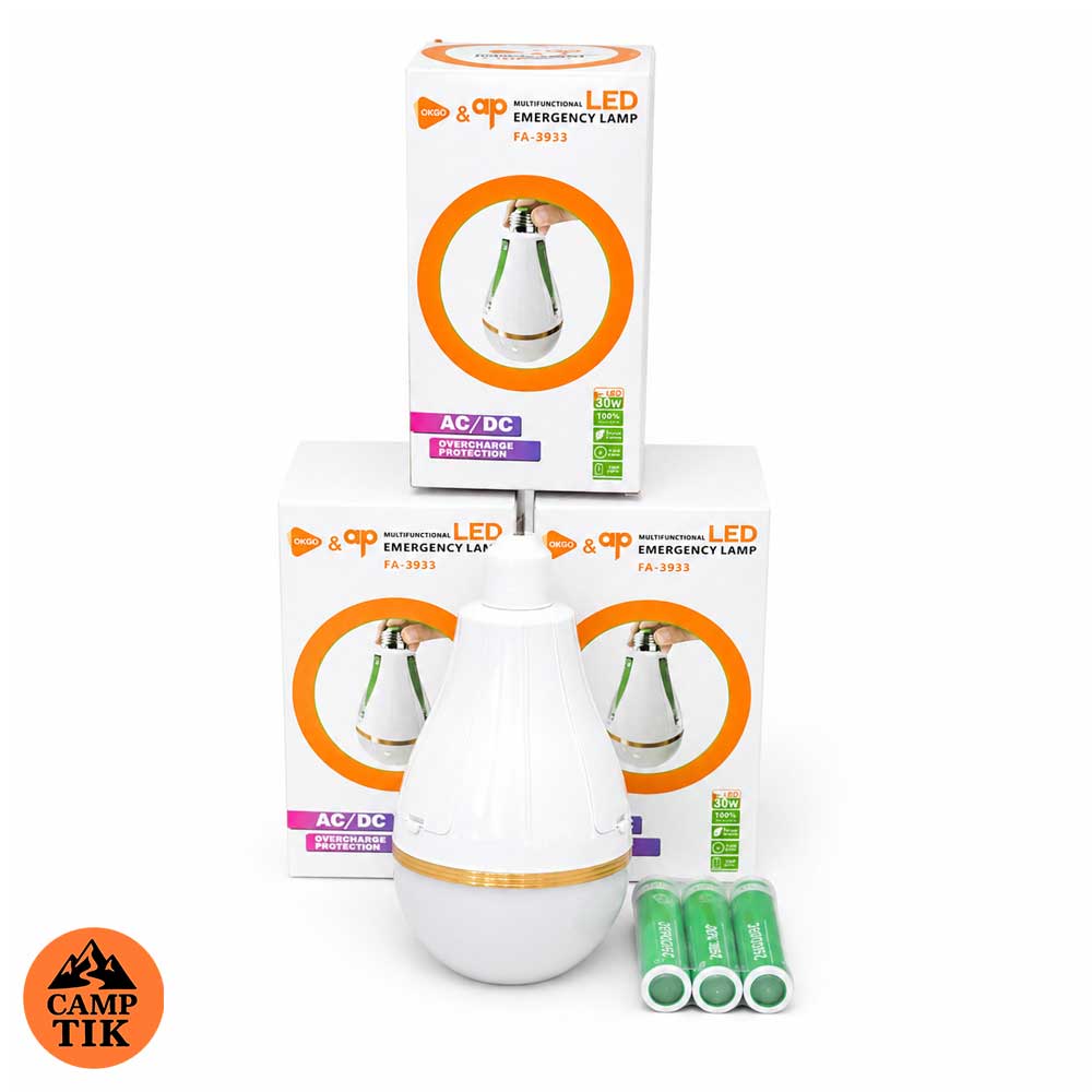 Rechargeable and emergency lights (1) چراغ شارژی و اضطراری FA3633 – 30 وات - تصویر 1