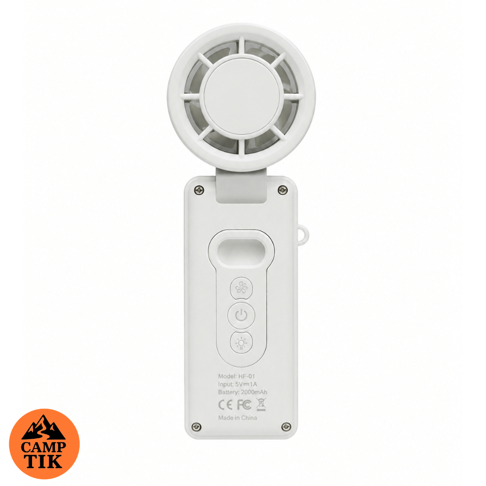 Rechargeable handheld fan (1) پنکه دستی شارژی - تصویر 1